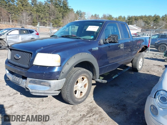 2005 Ford F-150 STX with VIN 1FTRX14W05NA31718, listed as a IAAI auction lot 41735892 with 176,652 mi miles and . Bid and sale history available at DreamBid. Image 2.
