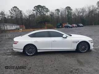 2022 Genesis G80 2.5T with VIN KMTGB4SCXNU112734, listed as a IAAI auction lot 41767129 with 25,008 mi miles. Bid and sale history available at carsss.com. Image 13.