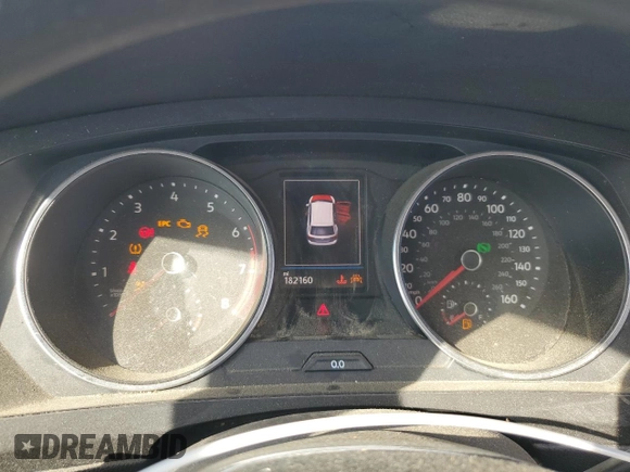2020 Volkswagen Tiguan S with VIN 3VV1B7AX0LM160112, listed as a Copart auction lot 60428505 with 182,160 mi miles and Clean title. Bid and sale history available at DreamBid. Image 9.
