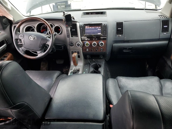2013 Toyota Tundra Limited with VIN 5TFHW5F18DX288927, listed as a Copart auction lot 61373495 with 141,642 mi miles and Salvage title. Bid and sale history available at DreamBid. Image 8.
