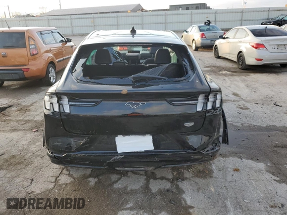 2021 Ford Mustang Mach-E California Route 1 with VIN 3FMTK2R79MMA65267, listed as a Copart auction lot 85470754 with Not Provided miles and Salvage Title. Bid and sale history available at DreamBid. Image 6.