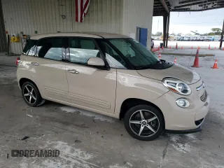 2014 FIAT 500L Easy with VIN ZFBCFABH4EZ021136, listed as a Copart auction lot 84444714 with 88,461 mi miles and Salvage Title. Bid and sale history available at carsss.com. Image 4.