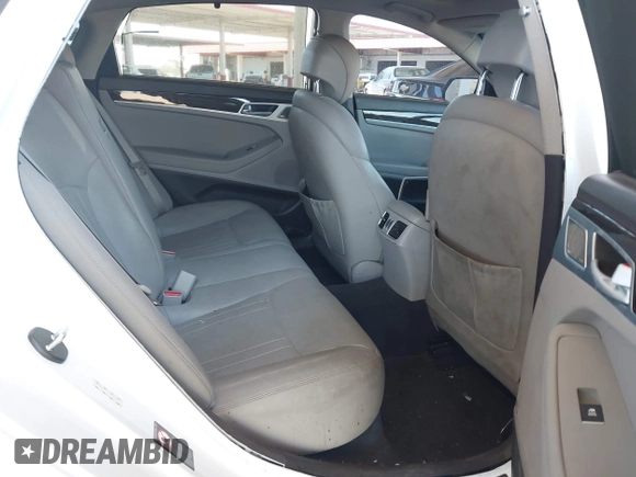 2018 Genesis G80 3.8L with VIN KMHGN4JE3JU216089, listed as a IAAI auction lot 42576639 with 57,382 mi miles and . Bid and sale history available at DreamBid. Image 8.