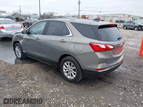 2018 Chevrolet Equinox LT with VIN 3GNAXSEV9JS506007, listed as a IAAI auction lot 42061597 with 92,021 mi miles and . Bid and sale history available at carsss.com. Image 3.