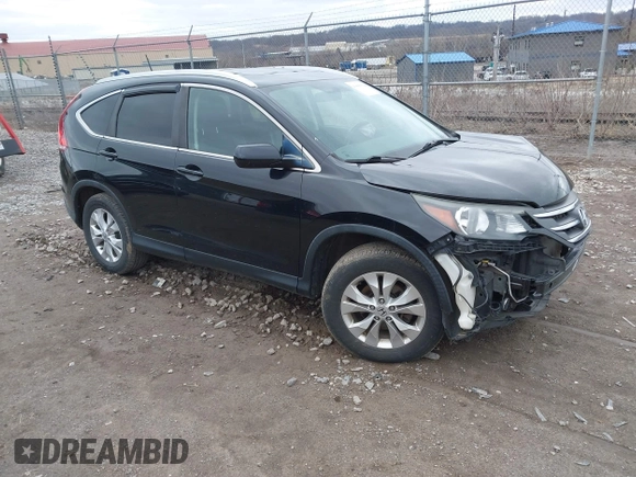 2012 Honda CR-V EX-L with VIN JHLRM3H76CC000797, listed as a IAAI auction lot 41800902 with 205,393 mi miles. Bid and sale history available at carsss.com. Image 1.