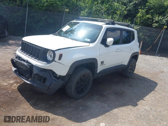 2018 Jeep Renegade Latitude with VIN ZACCJBBB8JPH36572, listed as a IAAI auction lot 42756896 with 50,347 mi miles and . Bid and sale history available at DreamBid. Image 2.