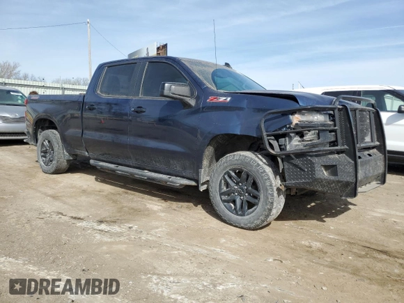 2020 Chevrolet Silverado 1500 LT Trail Boss with VIN 3GCPYFED3LG190382, listed as a Copart auction lot 50341755 with 185,993 mi miles and Salvage Title. Bid and sale history available at DreamBid. Image 4.