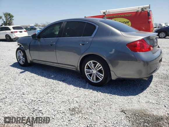 2012 Infiniti G25 Journey with VIN JN1DV6AP7CM810145, listed as a Copart auction lot 53663485 with 132,043 mi miles and Salvage Title. Bid and sale history available at carsss.com. Image 2.