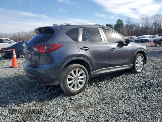 2014 Mazda CX-5 Grand Touring with VIN JM3KE2DY4E0323603, listed as a Copart auction lot 49884835 with 0 mi miles and Salvage Title. Bid and sale history available at carsss.com. Image 3.