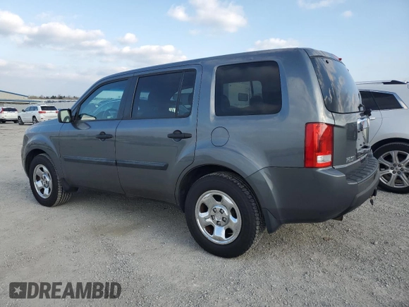 2011 Honda Pilot LX with VIN 5FNYF4H23BB094345, listed as a Copart auction lot 52860325 with 152,383 mi miles and Salvage Title. Bid and sale history available at DreamBid. Image 2.