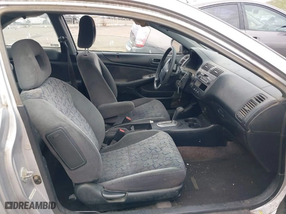 2001 Honda Civic EX with VIN 1HGEM229X1L115109, listed as a IAAI auction lot 41496363 with 227,728 mi miles. Bid and sale history available at carsss.com. Image 5.