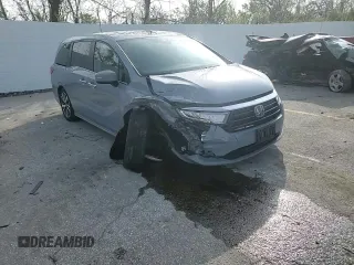 2023 Honda Odyssey Touring with VIN 5FNRL6H83PB053962, listed as a Copart auction lot 51461865 with 24,808 mi miles and Salvage Title. Bid and sale history available at DreamBid. Image 11.