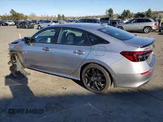 2023 Honda Civic Sedan Sport with VIN 2HGFE2F55PH503332, listed as a Copart auction lot 50525005 with 38,360 mi miles and Salvage Title. Bid and sale history available at carsss.com. Image 2.