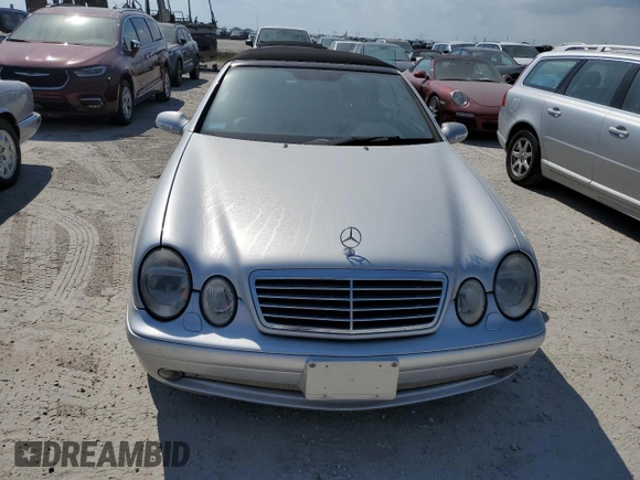 2002 Mercedes-Benz CLK 320/430 with VIN WDBLK70G22T095514, listed as a Copart auction lot 75862504 with Not Provided miles and Salvage Title. Bid and sale history available at DreamBid. Image 5.
