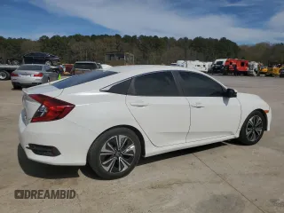 2018 Honda Civic EX-L with VIN JHMFC1F77JX034729, listed as a Copart auction lot 49603095 with 95,402 mi miles and Salvage Title. Bid and sale history available at DreamBid. Image 3.
