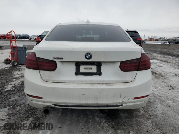 2015 BMW 3 Series 320i xDrive with VIN WBA3C3C54FP663971, listed as a Copart auction lot 45174765 with 158,500 mi miles and Salvage Title. Bid and sale history available at carsss.com. Image 6.