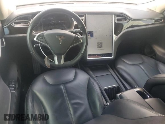 2014 Tesla Model S 60 with VIN 5YJSA1S16EFP50982, listed as a Copart auction lot 54426015 with 76,515 mi miles and Salvage title. Bid and sale history available at DreamBid. Image 8.