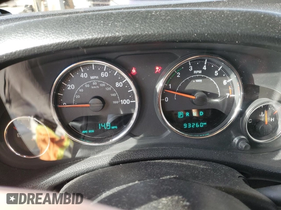 2018 Jeep Wrangler JK Unlimited Sport S with VIN 1C4HJWDG4JL929375, listed as a Copart auction lot 78865084 with 93,260 mi miles and Salvage Title. Bid and sale history available at carsss.com. Image 9.