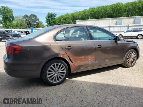 2011 Volkswagen Jetta SEL с VIN 3VWLX7AJ0BM359581, выставлен на аукционе Copart как лот 56222225 с пробегом 195 871 миль миль и Чистый • Clean title. История ставок и продаж доступна на DreamBid. Изображение 3.