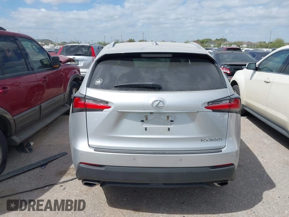 2016 Lexus NX 200t with VIN JTJYARBZ1G2048330, listed as a IAAI auction lot 41762153 with 93,374 mi miles. Bid and sale history available at carsss.com. Image 16.