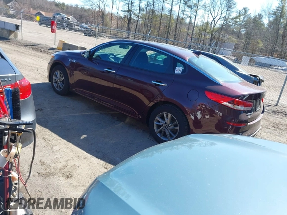 2020 Kia Optima LX with VIN 5XXGT4L38LG393235, listed as a IAAI auction lot 41676769 with 133,312 mi miles and . Bid and sale history available at carsss.com. Image 3.