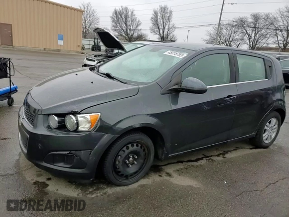 2014 Chevrolet Sonic LT with VIN 1G1JC6SG9E4106710, listed as a Copart auction lot 45018765 with 118,731 mi miles and Salvage Title. Bid and sale history available at carsss.com. Image 11.