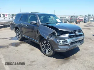 2017 Toyota 4Runner SR5 with VIN JTEBU5JR6H5417298, listed as a IAAI auction lot 42464895 with 144,266 mi miles and . Bid and sale history available at DreamBid. Image 1.