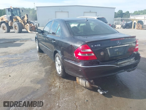 2003 Mercedes-Benz E-Class 3.2L with VIN WDBUF65J93X110625, listed as a IAAI auction lot 41485310 with 164,165 mi miles. Bid and sale history available at carsss.com. Image 3.