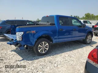 2018 Ford F-150 XL with VIN 1FTEW1EP4JFC94209, listed as a Copart auction lot 65153355 with 87,866 mi miles and Clean title. Bid and sale history available at DreamBid. Image 3.