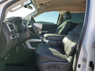 2018 Nissan Titan XD PRO-4X with VIN 1N6BA1F40JN539063, listed as a Copart auction lot 75825304 with 0 mi miles and Salvage Title. Bid and sale history available at carsss.com. Image 7.