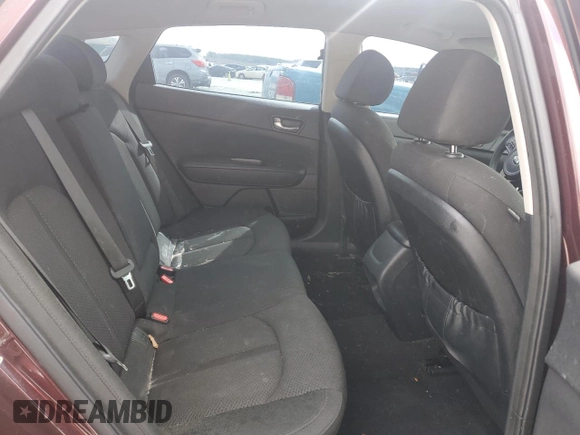 2016 Kia Optima LX with VIN 5XXGT4L35GG041185, listed as a Copart auction lot 50171935 with 165,619 mi miles and Salvage title. Bid and sale history available at DreamBid. Image 10.