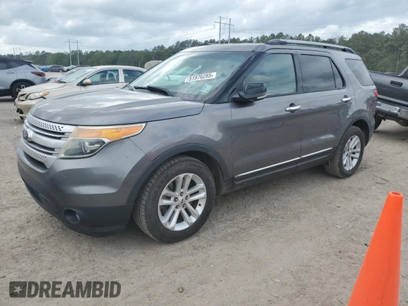2014 Ford Explorer XLT with VIN 1FM5K7D82EGB71660, listed as a Copart auction lot 51976285 with 225,592 mi miles and Salvage Title. Bid and sale history available at carsss.com. Image 1.