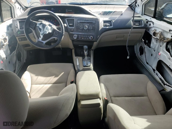 2015 Honda Civic Sedan LX with VIN 19XFB2F56FE238938, listed as a Copart auction lot 47829465 with 41,228 mi miles and Salvage Title. Bid and sale history available at carsss.com. Image 8.