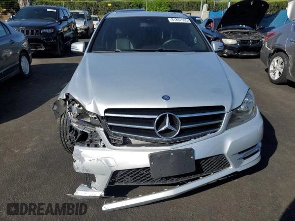2014 Mercedes-Benz C C 250 Sport with VIN WDDGF4HB4ER314592, listed as a Copart auction lot 51862905 with 127,908 mi miles and Salvage Title. Bid and sale history available at carsss.com. Image 5.