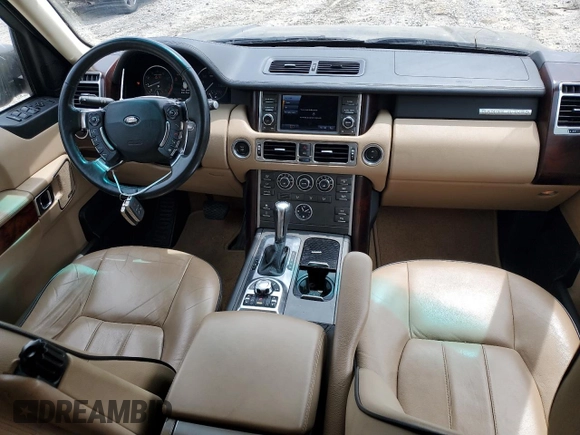 2010 Land Rover Range Rover HSE with VIN SALME1D41AA327565, listed as a Copart auction lot 56504005 with 122,900 mi miles and Clean title. Bid and sale history available at DreamBid. Image 8.