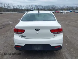 2018 Kia Rio LX with VIN 3KPA24AB2JE095126, listed as a IAAI auction lot 41954261 with 50,590 mi miles. Bid and sale history available at carsss.com. Image 16.
