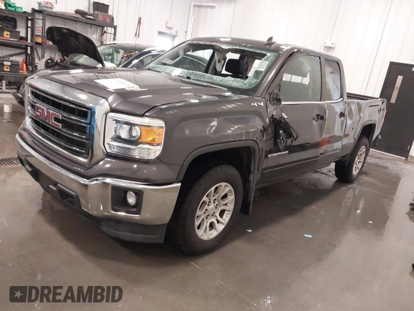 2015 GMC Sierra 1500 SLE with VIN 1GTV2UEC0FZ151760, listed as a IAAI auction lot 41988450 with 124,674 mi miles. Bid and sale history available at carsss.com. Image 21.
