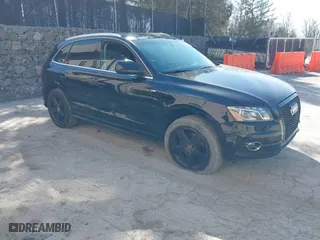 2011 Audi Q5 3.2L Premium Plus with VIN WA1DKAFP6BA038894, listed as a IAAI auction lot 41731751 with 165,703 mi miles. Bid and sale history available at carsss.com. Image 1.