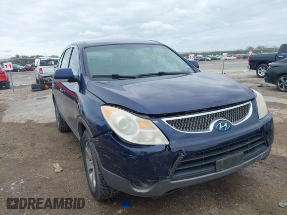 2008 Hyundai Veracruz GLS with VIN KM8NU13C38U071456, listed as a IAAI auction lot 41912531 with 204,024 mi miles and . Bid and sale history available at DreamBid. Image 6.