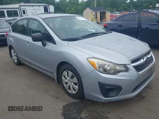 2013 Subaru Impreza 2.0i with VIN JF1GPAA63D2838395, listed as a IAAI auction lot 42568265 with 130,047 mi miles and . Bid and sale history available at DreamBid. Image 1.