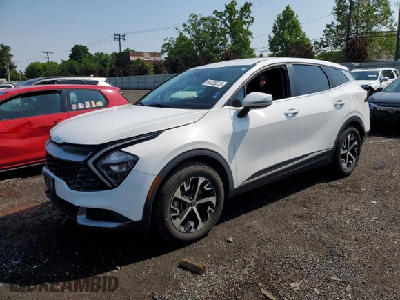 2023 Kia Sportage EX with VIN 5XYK33AF3PG043773, listed as a Copart auction lot 60225335 with 51,235 mi miles and Salvage title. Bid and sale history available at DreamBid. Image 1.
