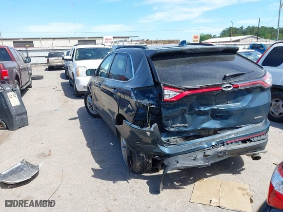 2016 Ford Edge SEL with VIN 2FMPK3J83GBC11051, listed as a IAAI auction lot 39107343 with 166,790 mi miles. Bid and sale history available at carsss.com. Image 3.