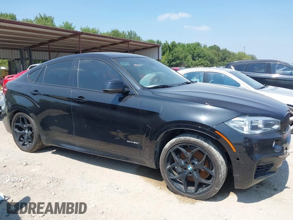 2018 BMW X6 xDrive50i with VIN 5UXKU6C58J0W39038, listed as a IAAI auction lot 40025654 with 106,080 mi miles. Bid and sale history available at carsss.com. Image 13.