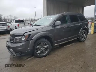 2017 Dodge Journey Crossroad Plus with VIN 3C4PDDGG0HT512580, listed as a Copart auction lot 46680745 with 132,074 mi miles and Clean title. Bid and sale history available at DreamBid. Image 1.