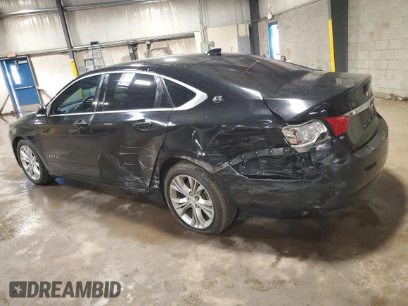 2015 Chevrolet Impala LT с VIN 2G1125S36F9159485, выставлен на аукционе Copart как лот 61269415 с пробегом 117 318 миль миль и Списание • Salvage title. История ставок и продаж доступна на DreamBid. Изображение 2.