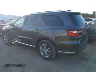 2015 Dodge Durango Limited with VIN 1C4RDHDG1FC800928, listed as a IAAI auction lot 41006287 with 48,008 mi miles and . Bid and sale history available at carsss.com. Image 3.