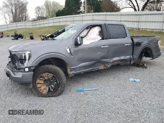 2021 Ford F-150 XL with VIN 1FTFW1E50MFB09712, listed as a Copart auction lot 49047675 with 0 mi miles and Salvage Title. Bid and sale history available at carsss.com. Image 1.