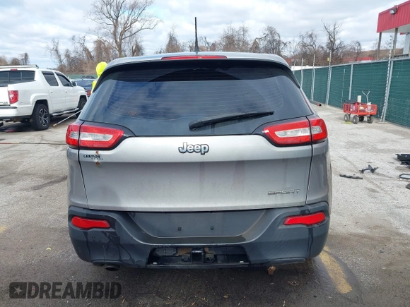 2014 Jeep Cherokee Sport with VIN 1C4PJLAB5EW268916, listed as a IAAI auction lot 41715729 with 116,544 mi miles and . Bid and sale history available at DreamBid. Image 17.