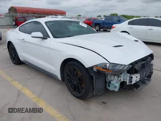 2019 Ford Mustang EcoBoost with VIN 1FA6P8TH2K5192524, listed as a IAAI auction lot 41882260 with 82,039 mi miles and . Bid and sale history available at carsss.com. Image 1.
