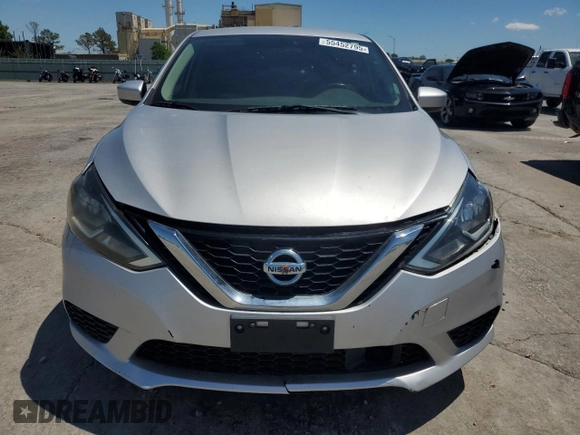 2018 Nissan Sentra S with VIN 3N1AB7AP8JY311348, listed as a Copart auction lot 55452795 with 157,916 mi miles and Clean Title. Bid and sale history available at DreamBid. Image 5.